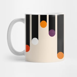 Dripping down geometry - abstract Mug